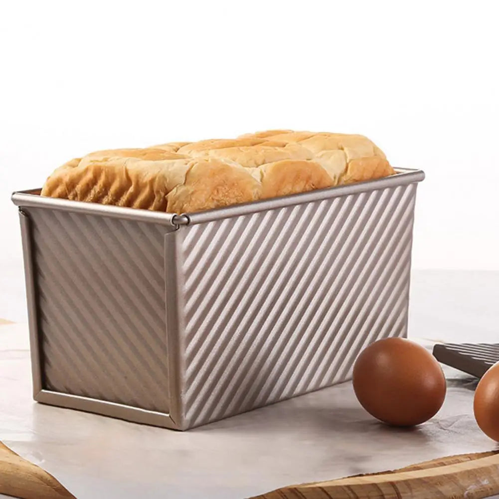 Corrugated Non-Stick Coating Bread Pan Heat Resistance Make