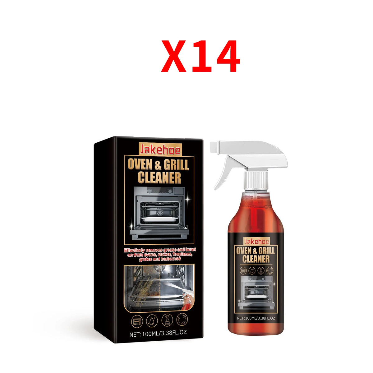 Stove Oven Foam Cleaner Quick Cleaning Inner Wall