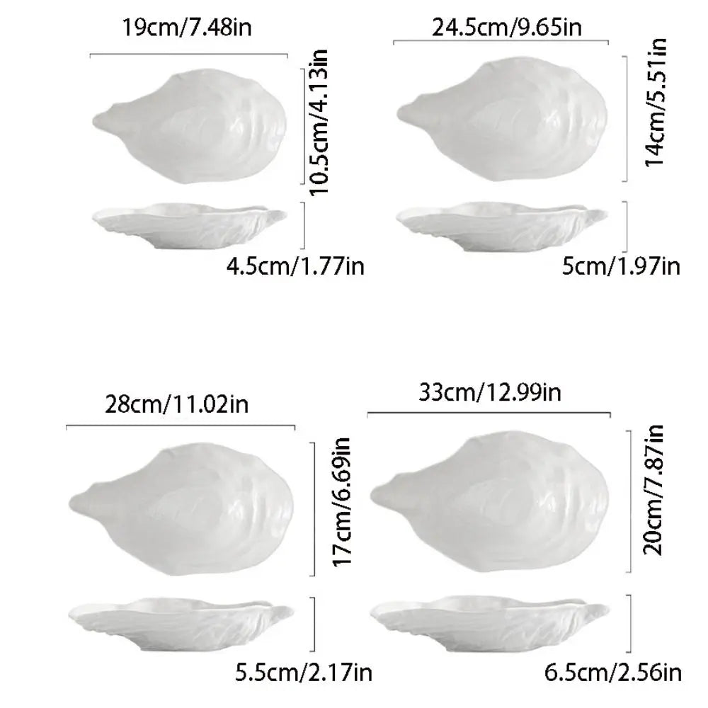Tableware Ceramic Sashimi Plate Creative Reusable Storage Dish