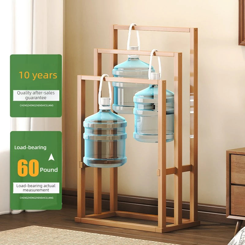 Nordic Style Simple Bamboo Clothes Drying Rack Bathroom