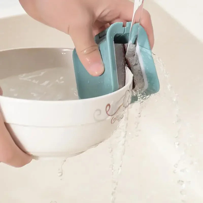 1pc Foldable Kitchenware Cleaning Brush U-Shaped Dinner Plate