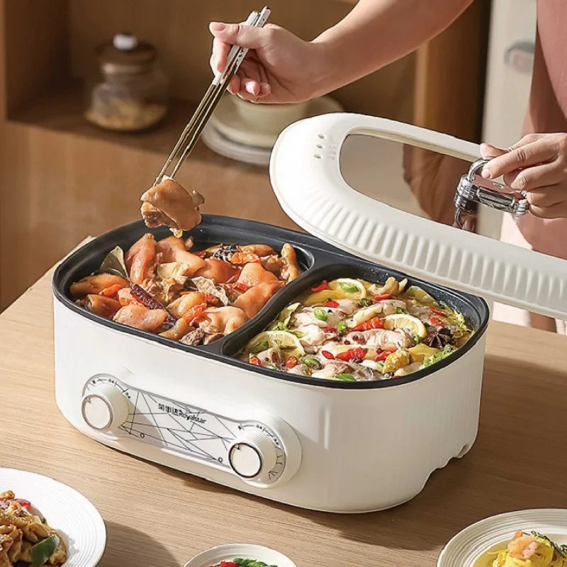 6l Double Liner Electric Pot Large Capacity Non-Stick