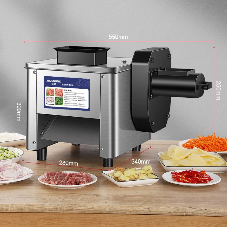 Electric Meat Slicer Machine Automatic Commercial Meat Grinder