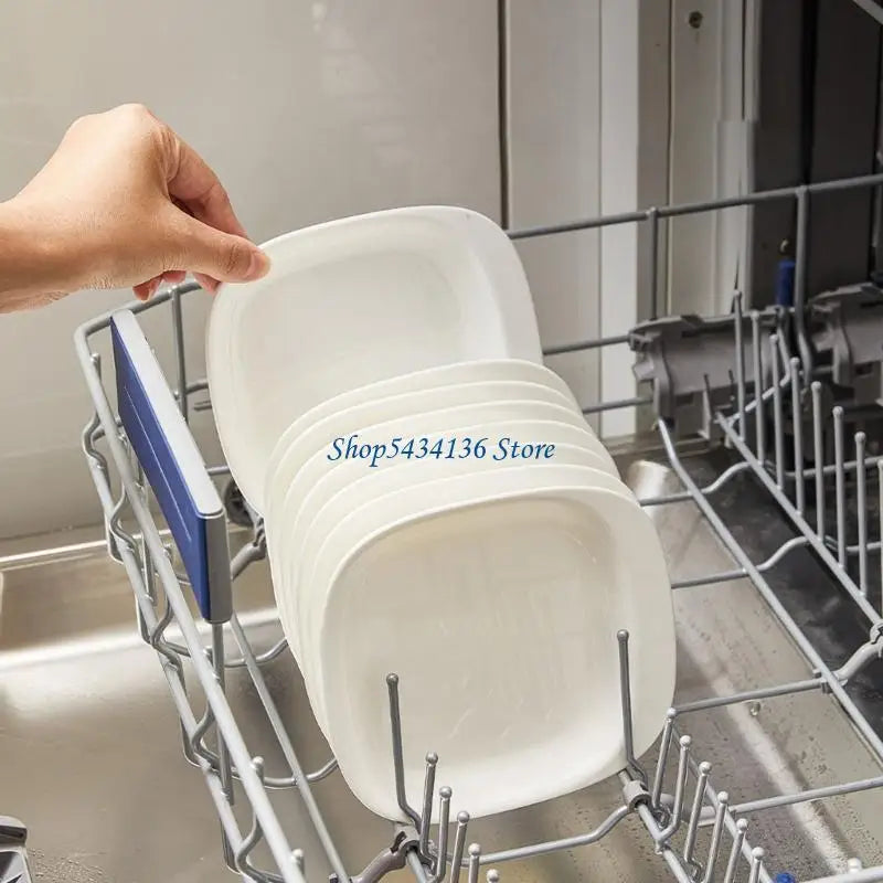 H7ed Of Dishwasher Safe Small Bone Dishware Nonslip