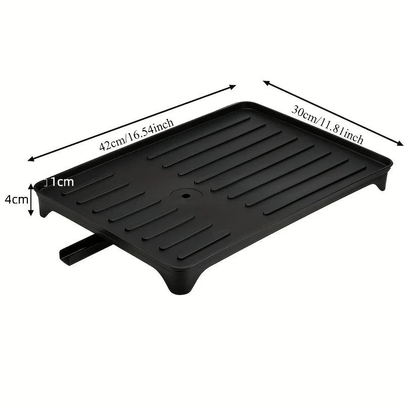 Heavy-Duty Plastic Sink Base Drain Board - Clog-Resistant