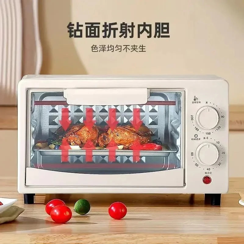 Electric Oven Small Baking Automatic 12 Liter Double-Decker