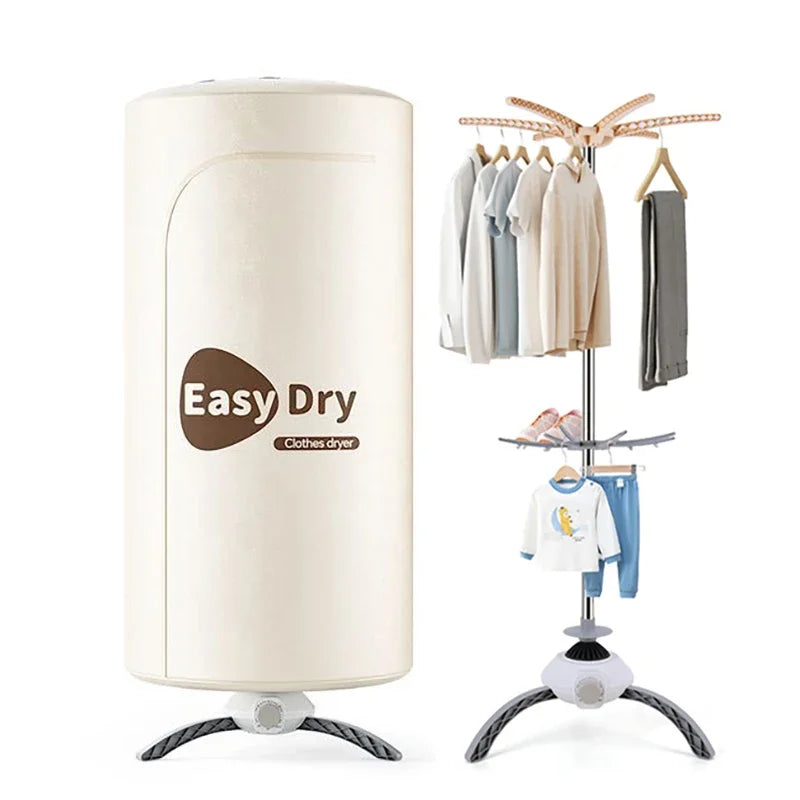 220v Electric Clothes Dryer Drying Rack Warm Air