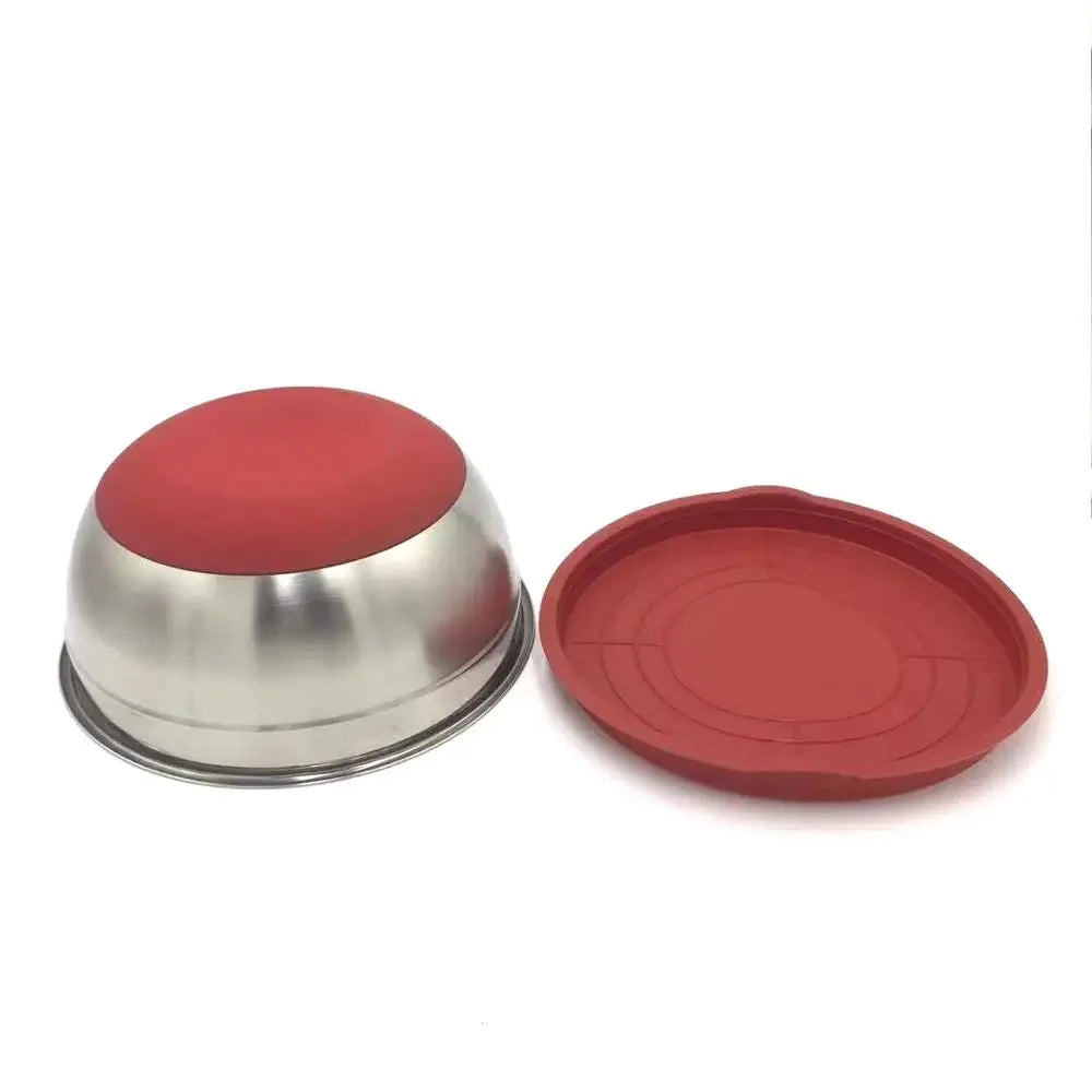 Colors Stainless Steel Mixing Bowl Lid Egg Mixer
