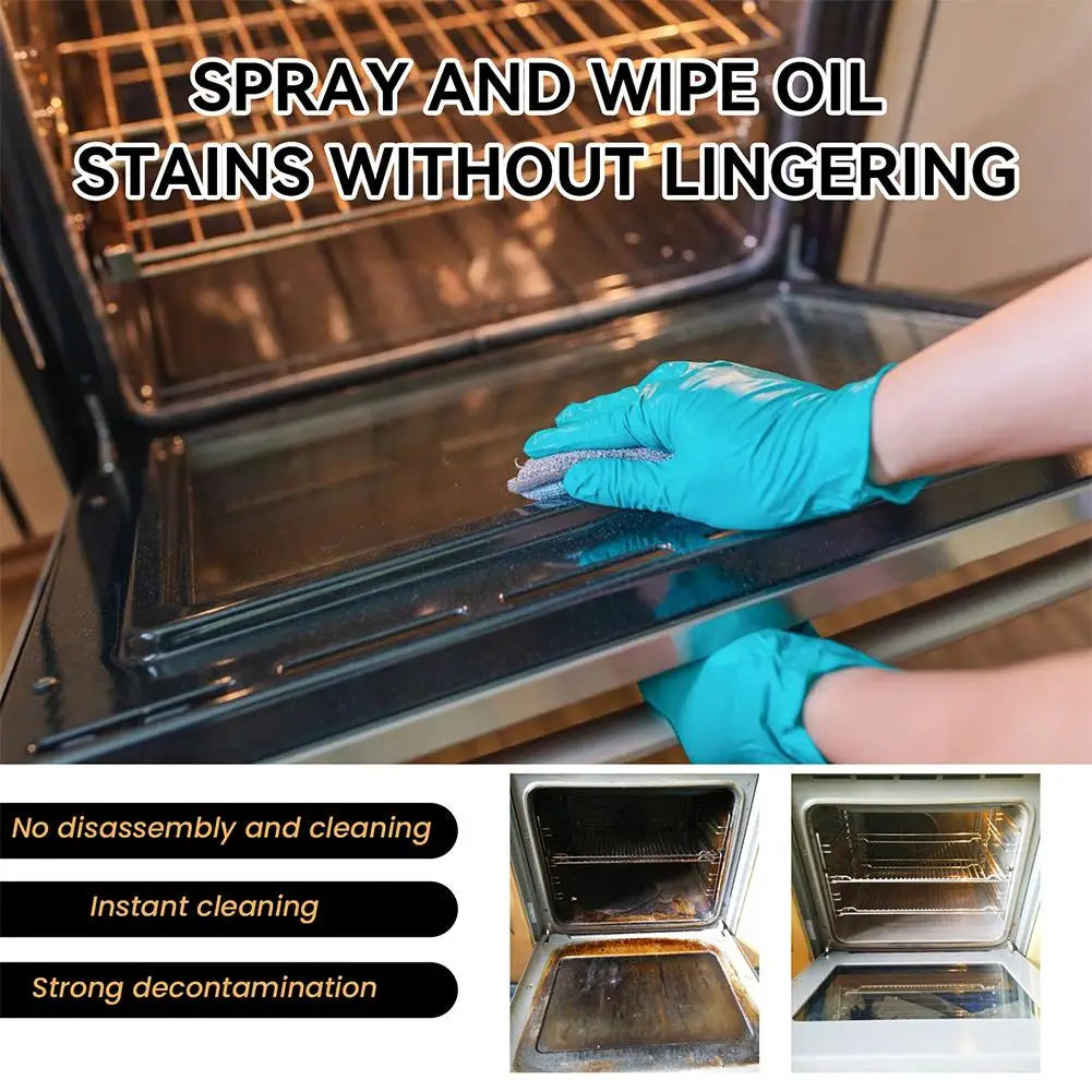 1/2/3 Cleaning Foam Spray Strong Remove Grill Stove