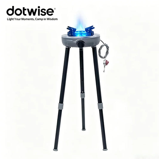 Dotwise Camping Gas Stove Outdoor High Power Support