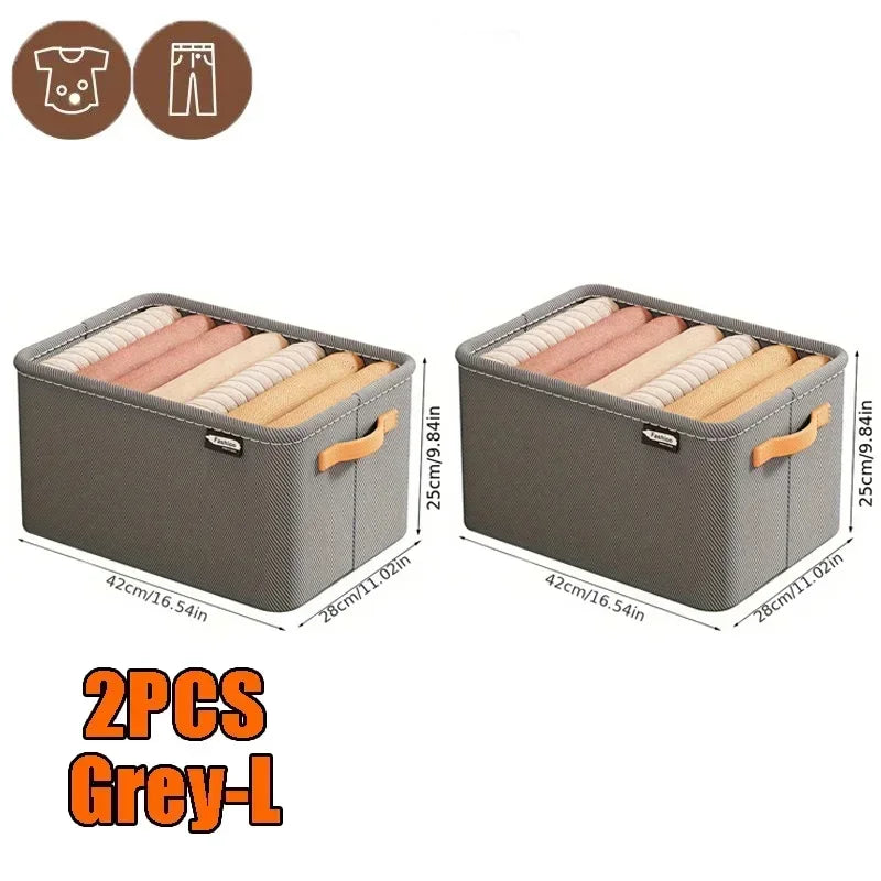 Wardrobe Organizer Box Storage In Closet Underwear Drawers