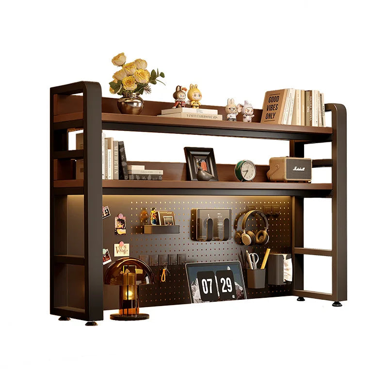 Desktop Shelving Unit Pegboard Desk/Computer Desk Multi-Layer