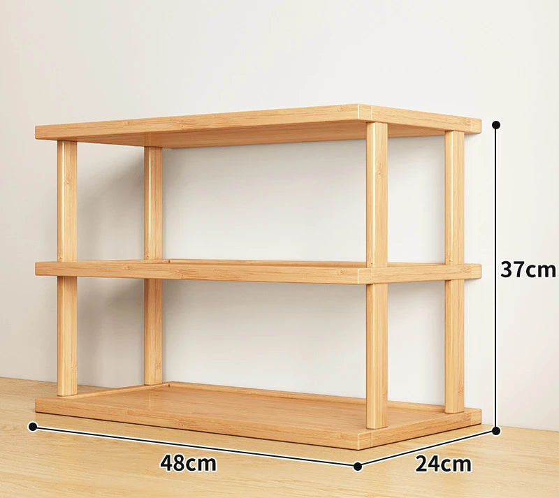 Multi-Layer Desktop Storage Rack Office Cup Holder Desk