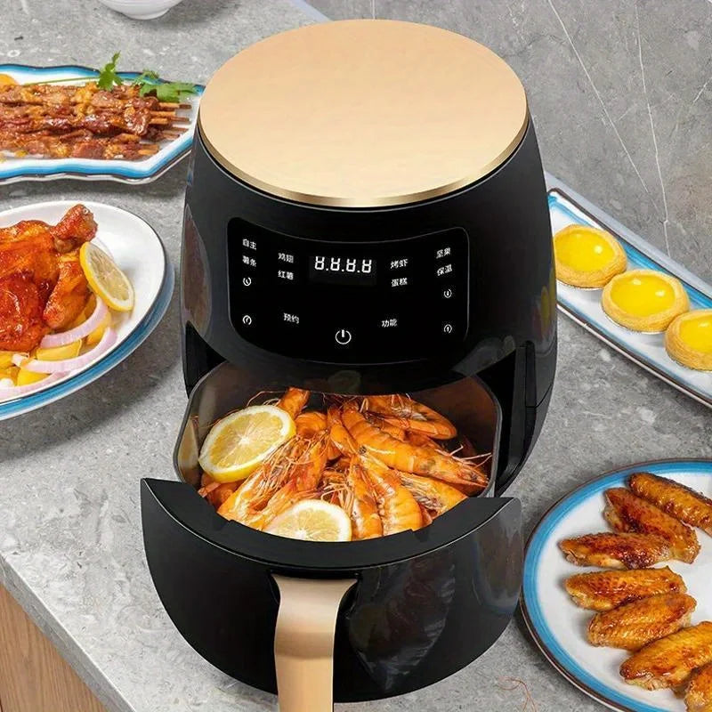 6l Large Capacity Digital Touch Air Fryer Multi