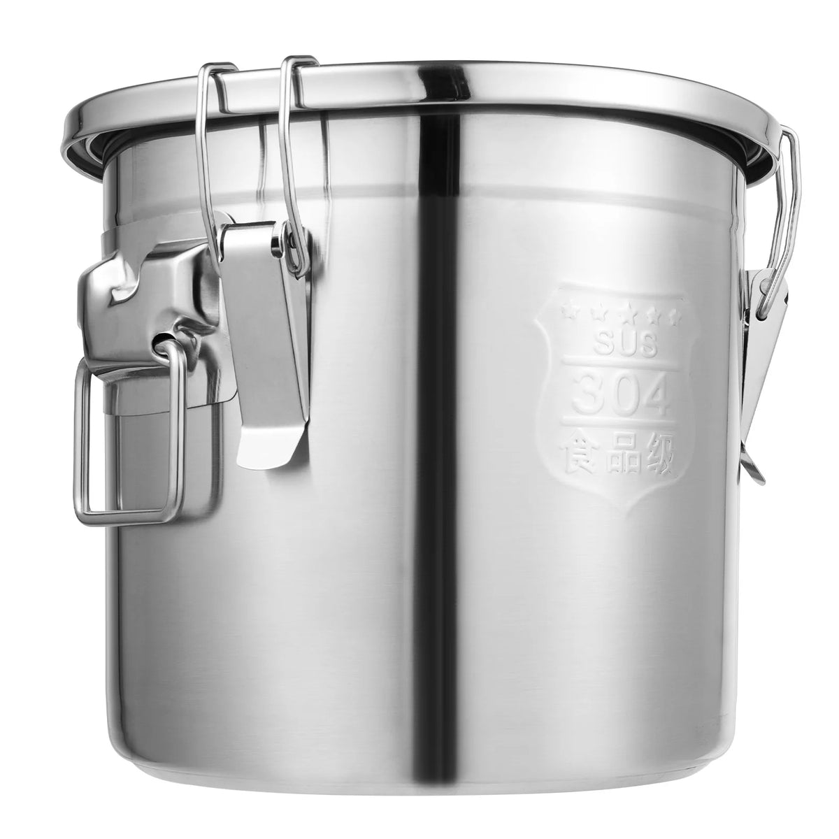 Bymaocar 12l 304 Stainless Steel Cereal Container Metal