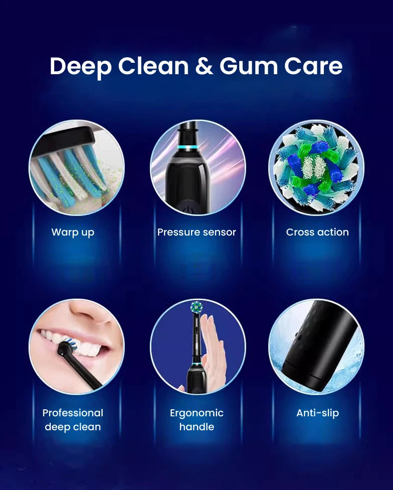 Oral Pro Ultra Electric Toothbrush 30s Smart Timer