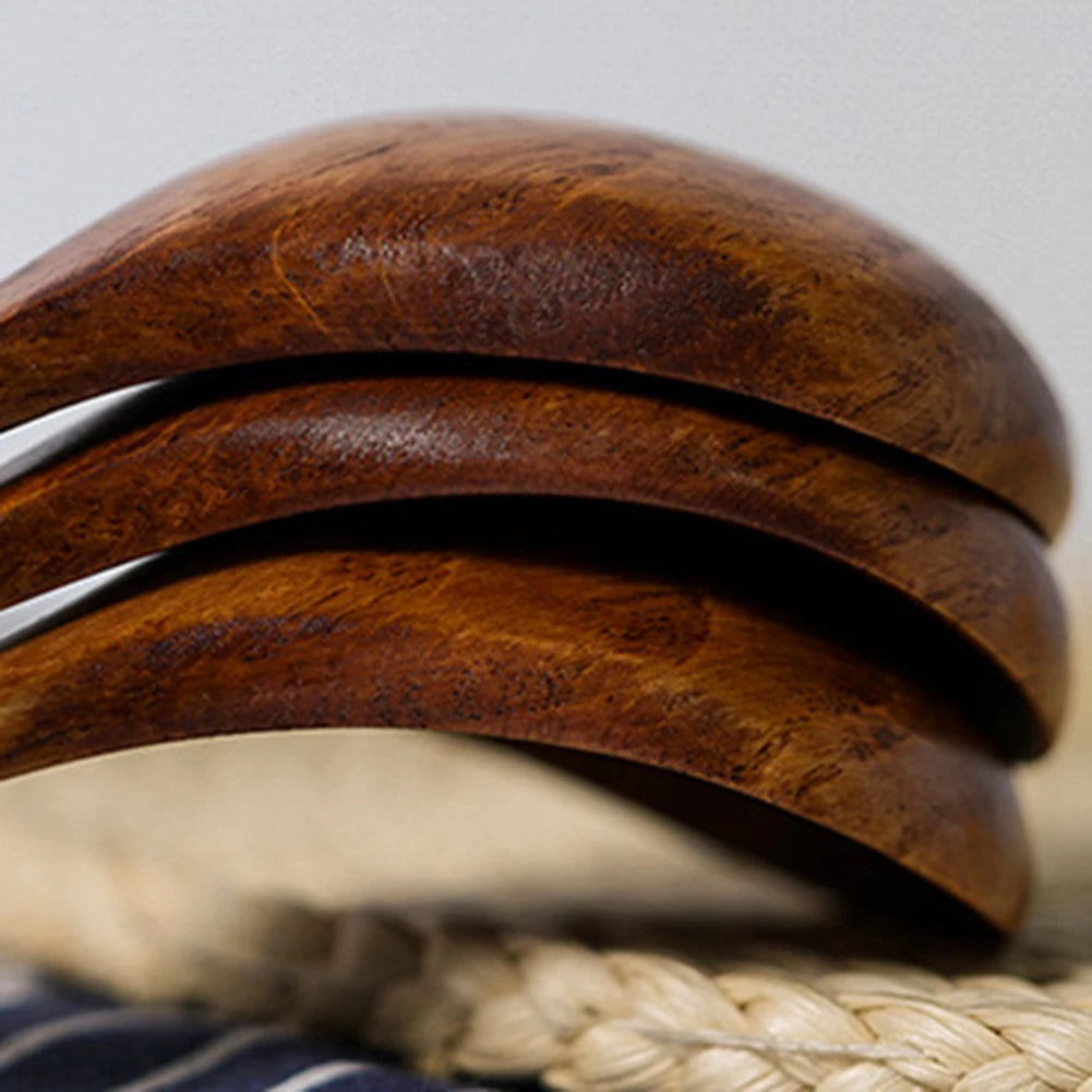 1pc Wooden Soup Spoon Long Handle Dessert Rice