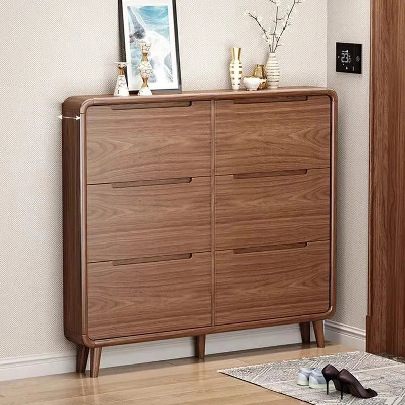 Modern Organizer Shoe Cabinet Storage Mobile Display Living