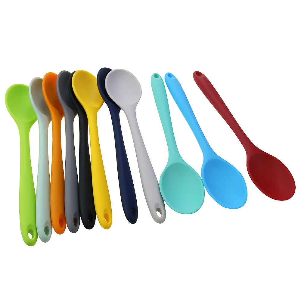 20 8cm Silica Gel Stirring Spoon Integrated Silica
