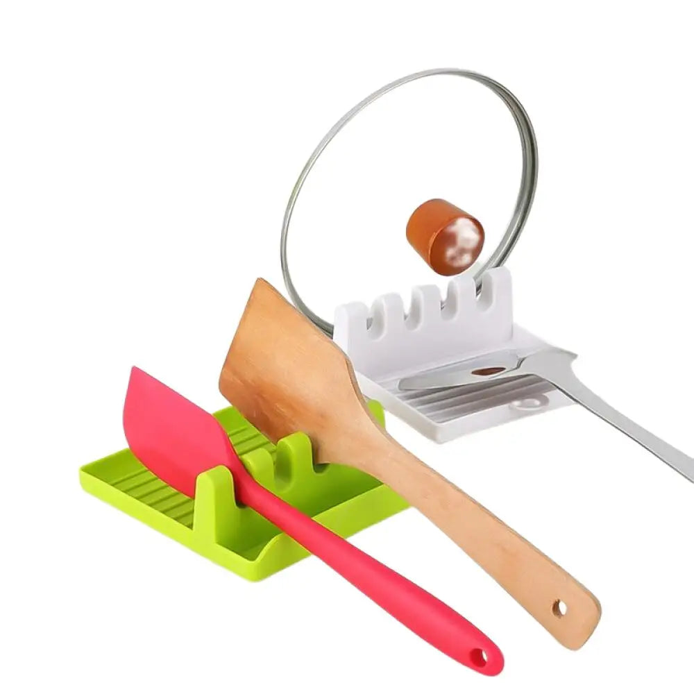 Spoon Rest Organizer Fork Spatula Rack Spoon Holder