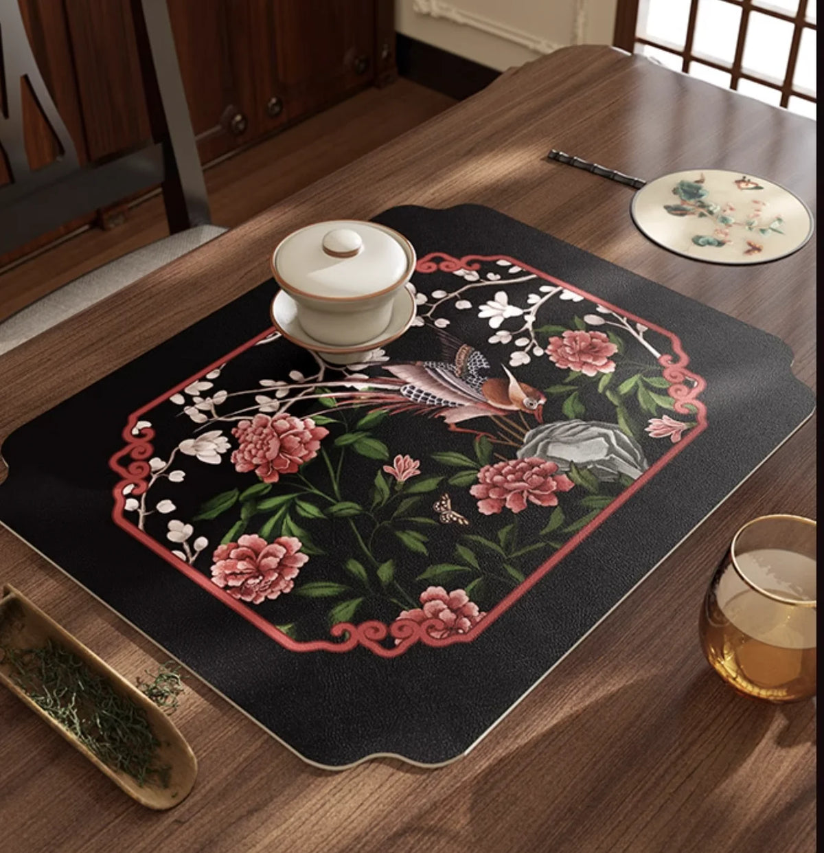 Dish Drying Mat Super Absorbent Counter Draining Mat