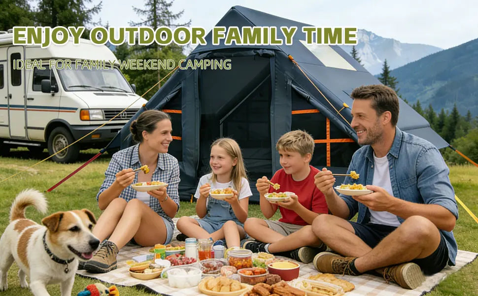 Inflatable Tents Camping - Easy Blow Up Glamping