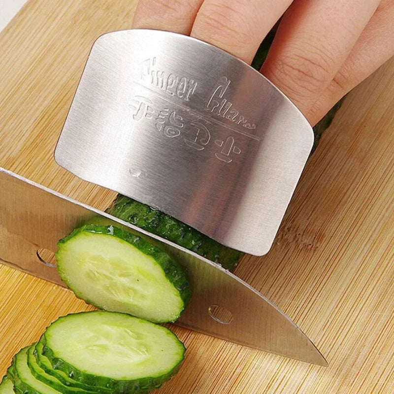 Cooking Stainless Steel Finger Hand Protector Guard Personalized