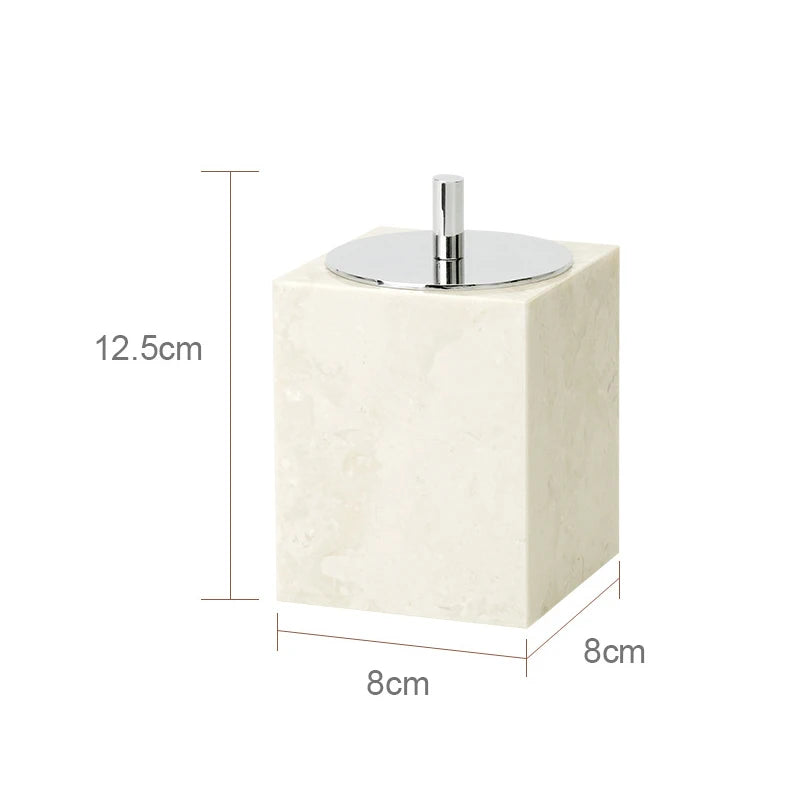 Crema Nuova Natural Marble Bathroom Elegent Soap Dish