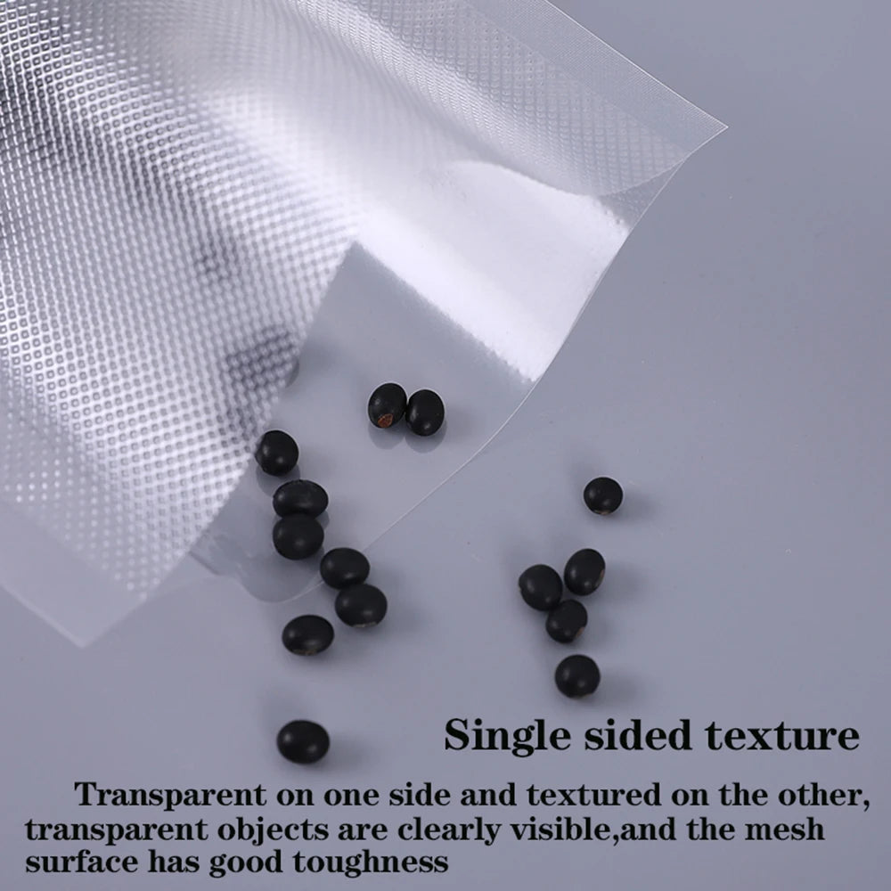 Rolls Vacuum Bags Food 500cm Per Roll Reusable