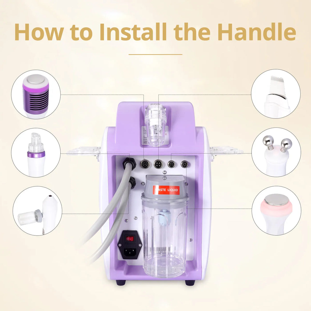 Professional Hydro Water Oxygen Machine Jet Peel Oxy