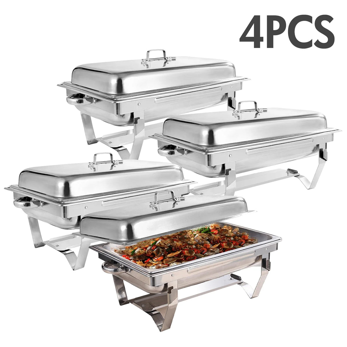 Chafing Dish Buffet Stainless Steel 316 Restaurant Catering