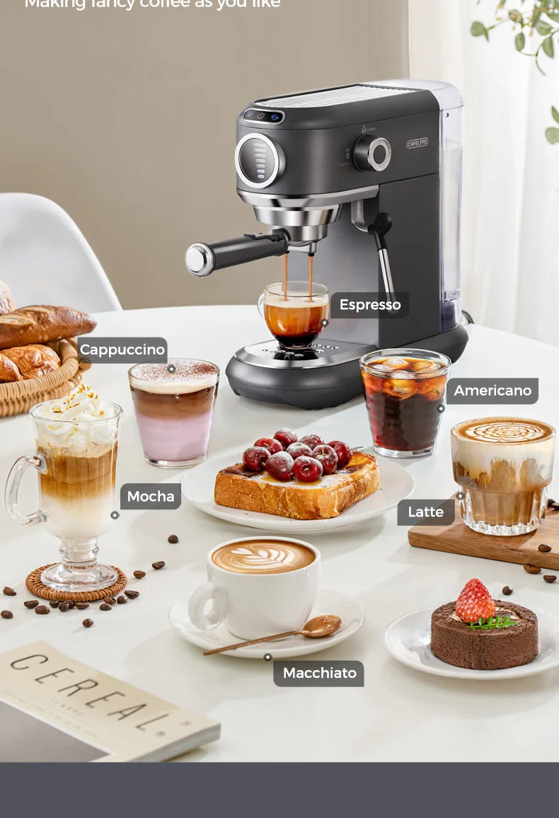 Cafelffe 4-In-1 Coffee Maker /Cold Dolce Gusto&Nespresso Capsule
