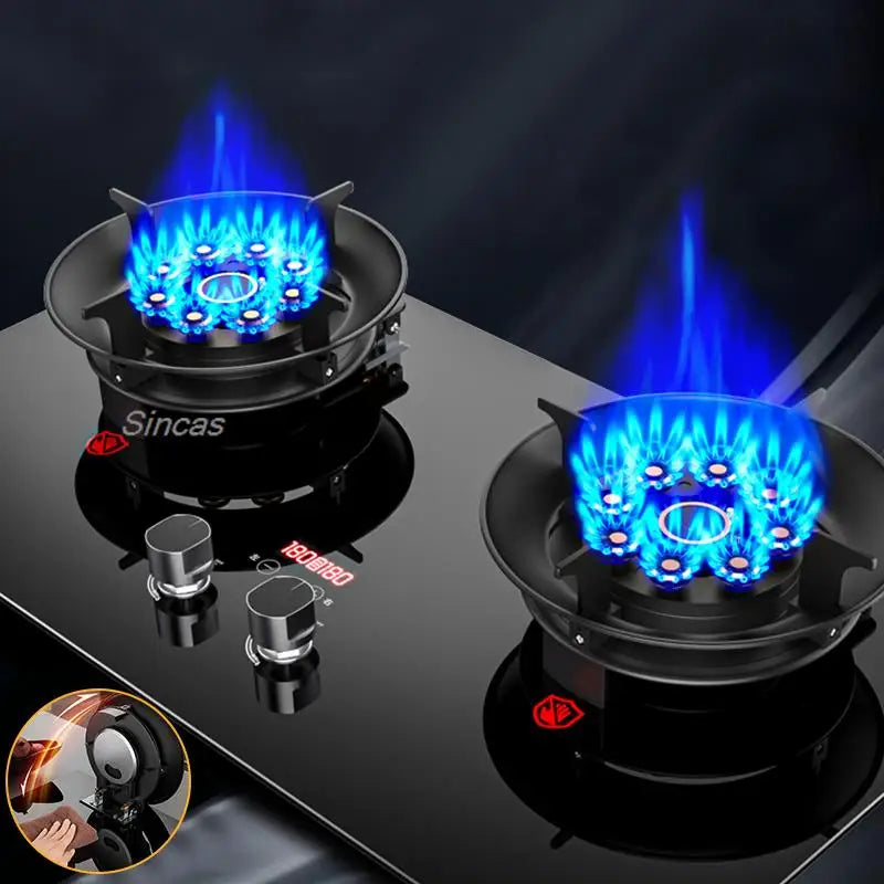 Gas Stoves Dual Stove Embedded Nature Gas/Lpg Timing