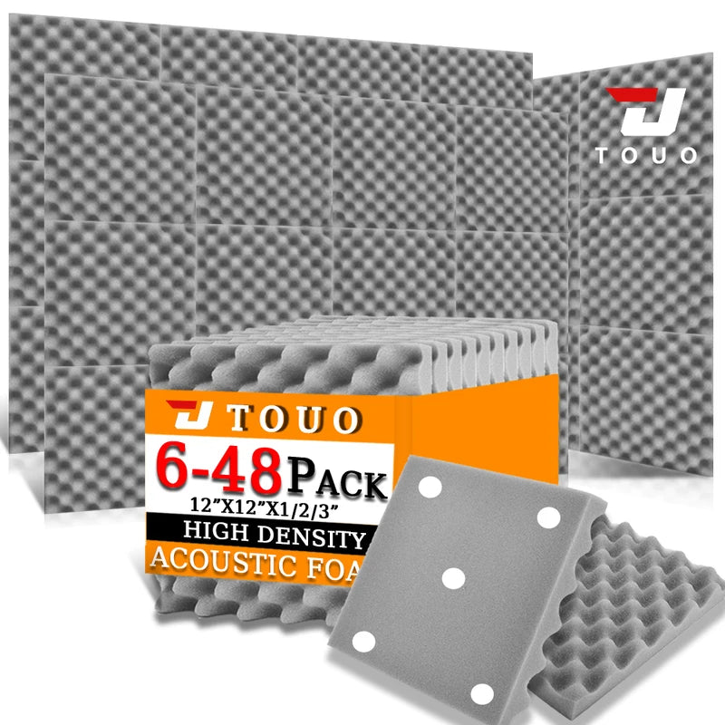 Sound Absorbing Foam Panel 6/12/24/48 Acoustic Foam Studio