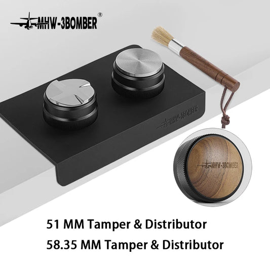 Mhw-3bomber 51/53/58mm Espresso Tamper Coffee Distributor