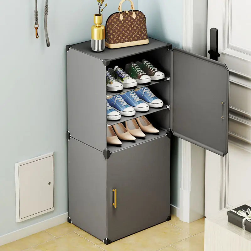 Small-Scale Foldable Cabinets Living Room Multilayer Large Space