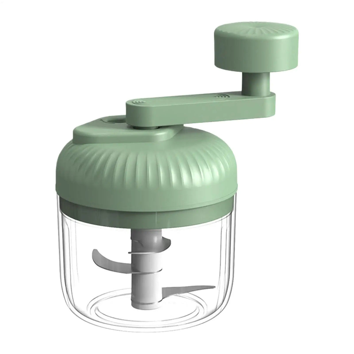 Vegetable Chopper Small Food Processor Hand-Cranked Food Chopper