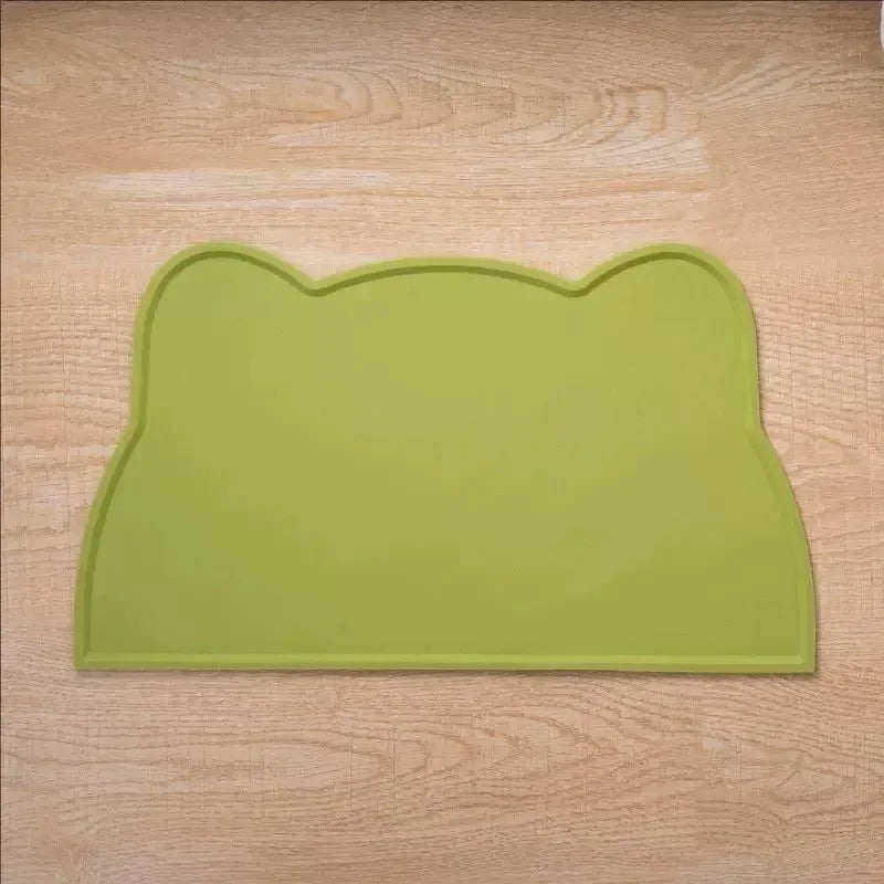 1pc Cat Dog Meal Mat Pet Silicone Mat