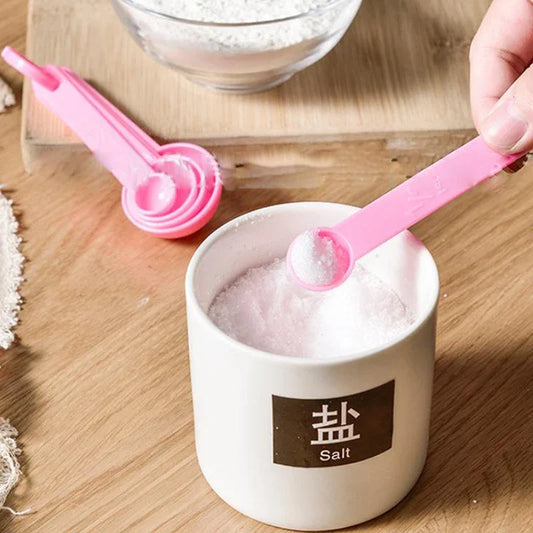5pcs/Set Measuring Spoons Ladle Baking Cooking Coffee