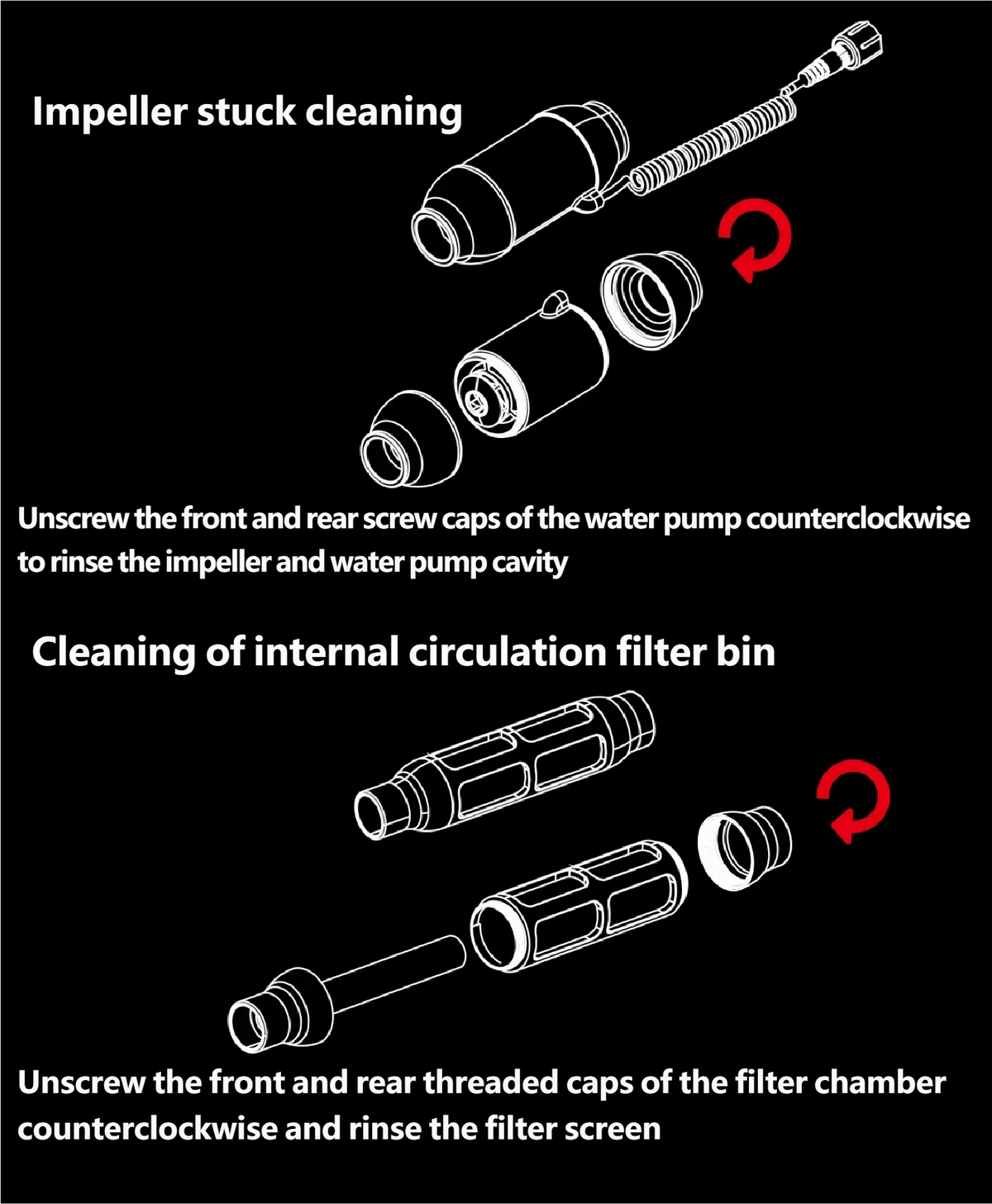Rechargeable Electric Aquarium Water Changer Gravel Cleaning Pump
