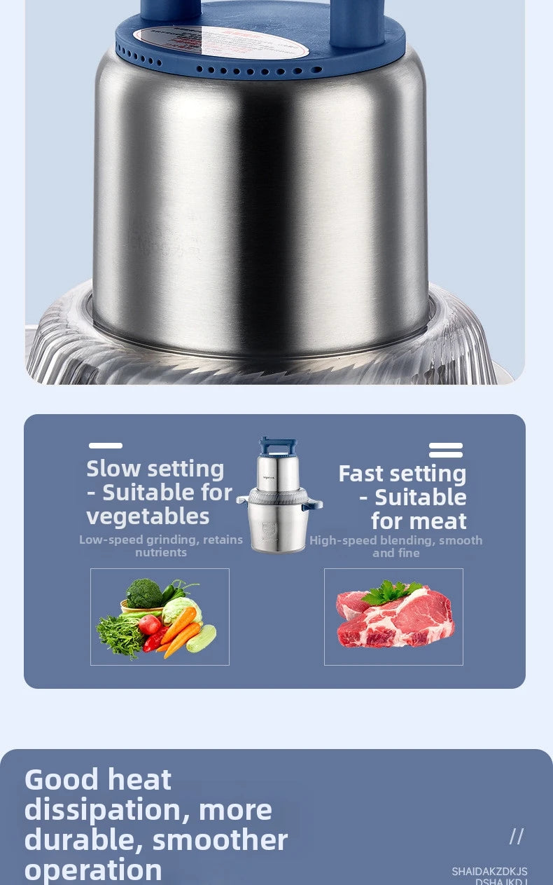 Professional 6l Commercial Meat Grinder Industrial Grade