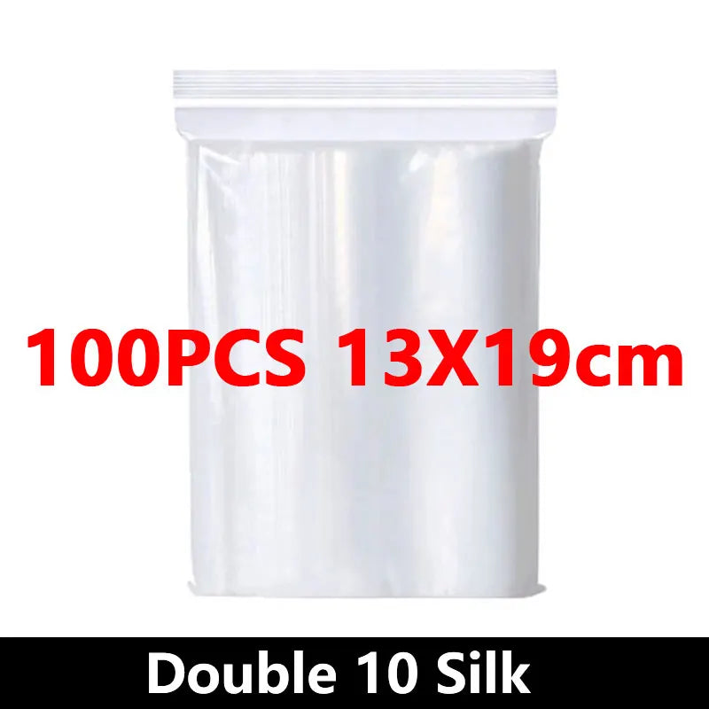 Small Zip Lock Plastic Bags Reclosable Transparent Bag