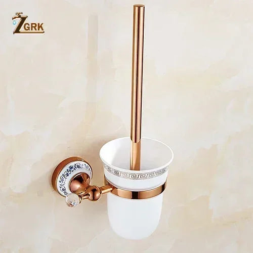 Zgrk Luxury Bathroom Hardware Wall Mount Rose Gold
