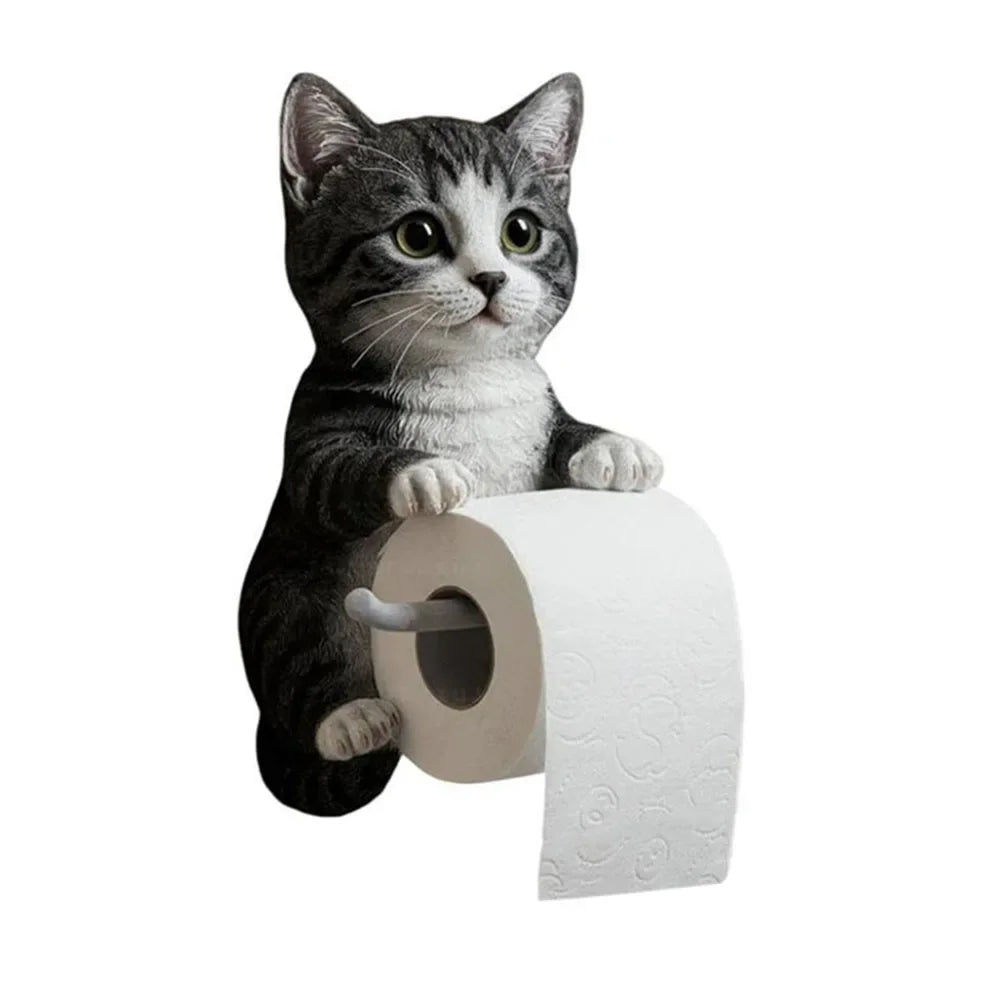 Cat Toilet Paper Holder Cat Toilet Roll Holder