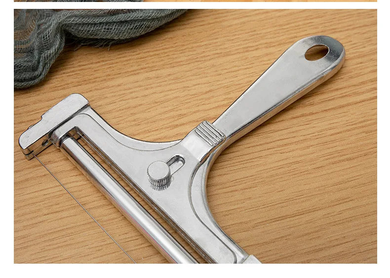 Adjustable Stainless Steel Cheese Slicer Grater Knife Slicing