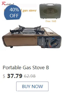 Camping Multi Gas Grill Bbq Stove Grill Folding