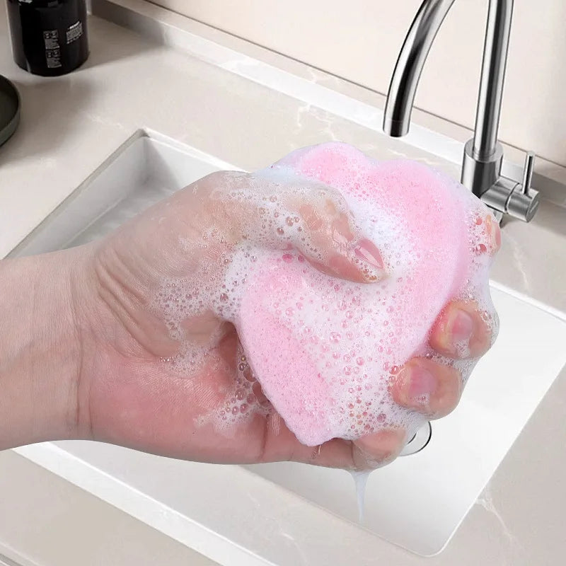5/12pcs Non-Scratch Dish Sponge Dual Sided Sponges Dishes