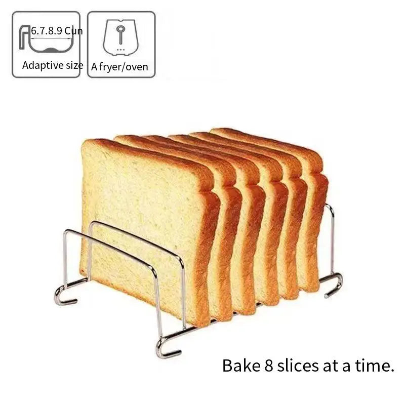 Stainless Steel Air Fryer Oven Toast Rack Bread