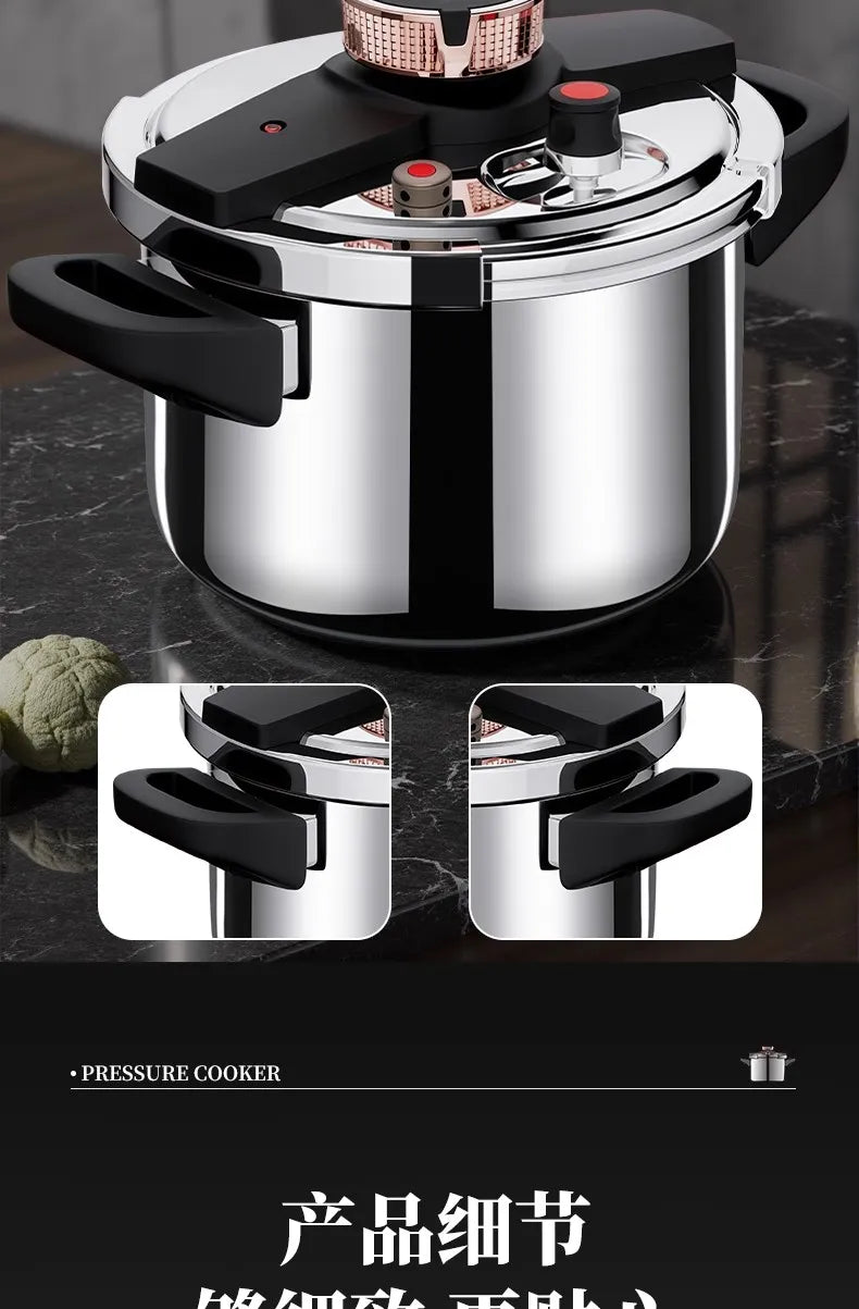 304 Stainless Steel Pressure Cooker - 100kpa Super