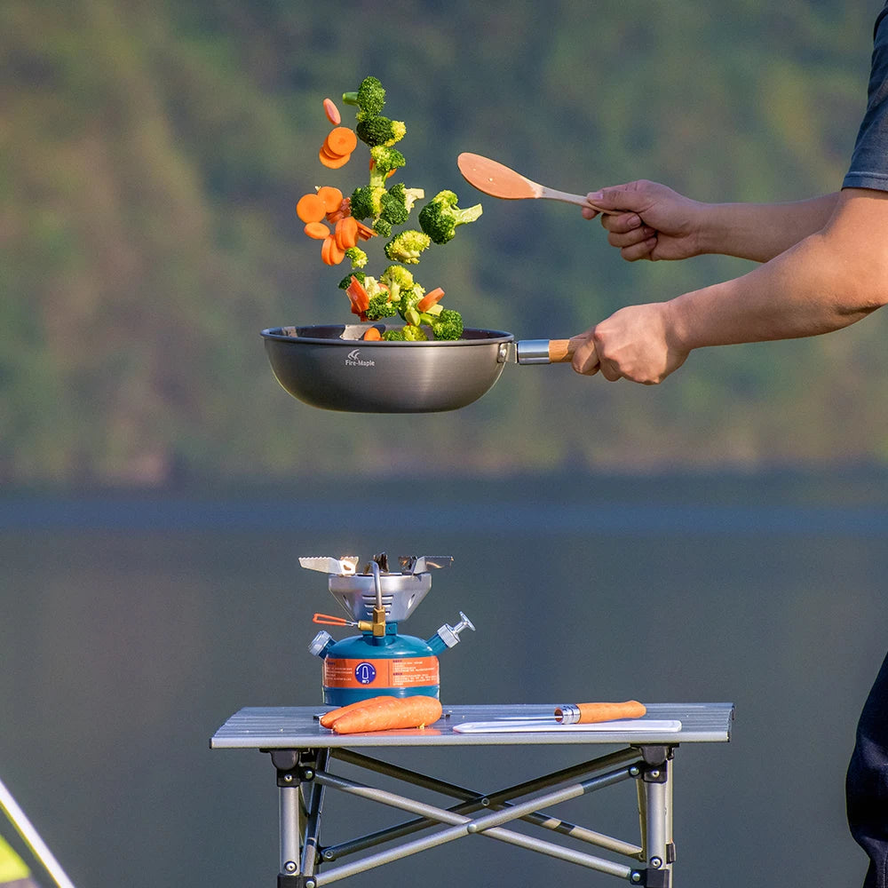 Fire-Maple Camping Wok Lightweight Frying Pan Stew Pot